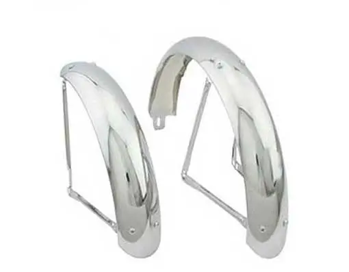 16" Classic Adjustable Fender Set Chrome 1