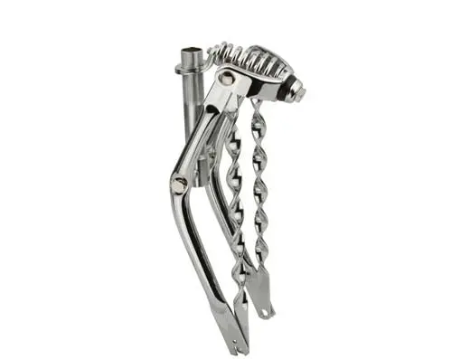 16" Classic Spring Fork 1" W/Twisted Bars Chrome. 1