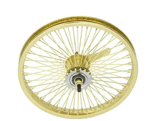 16" Steel Coaster Bike Wheel 72 Spoke 2