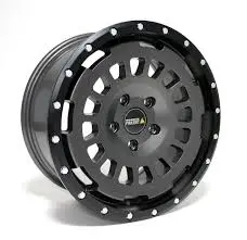 17″ Twin Monotube Projekt At Swamper Wheel Granite X 4 1