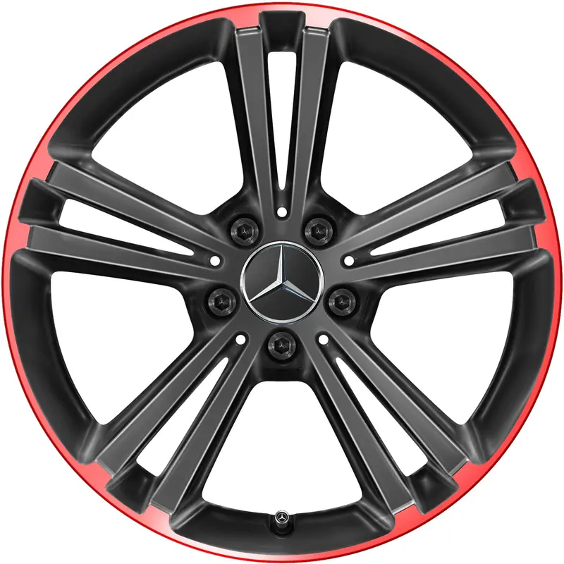 18" Mercedes-Benz A-Class / Cla 5 Twin Spoke Oe  Wheels 1