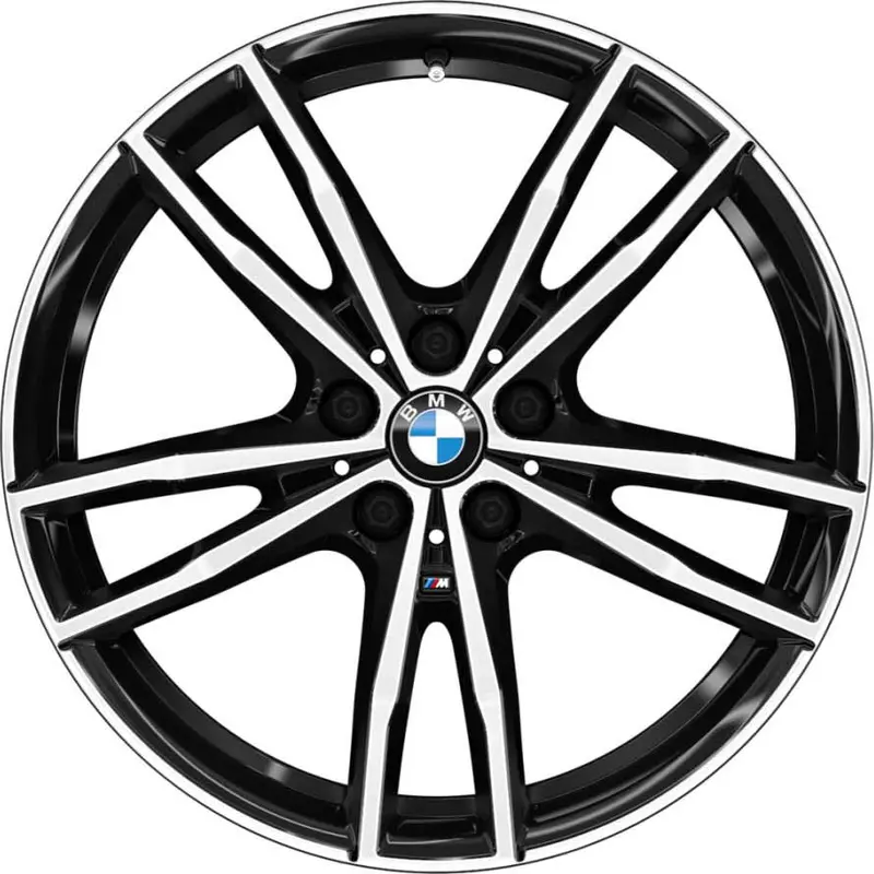 19” Bmw 4 Series 791M Oe M Performance Bi-Colour Wheels 1