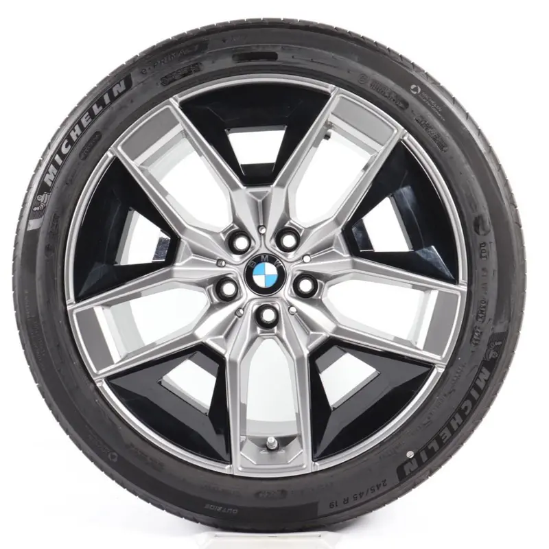 19" Bmw I5 / 5-Series G60 934 Aerodynamics Oe Wheels Set 1