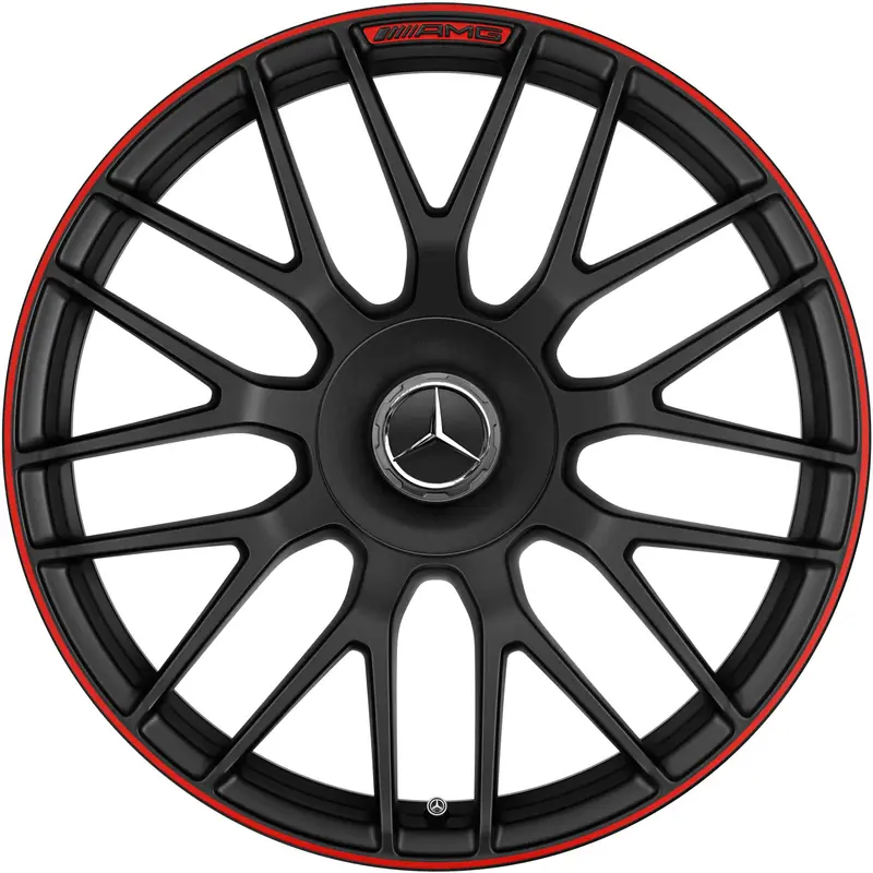 19" Mercedes-Benz C-Class C63 & C63s W205 Amg Forged Oe Complete Wheel Set 1