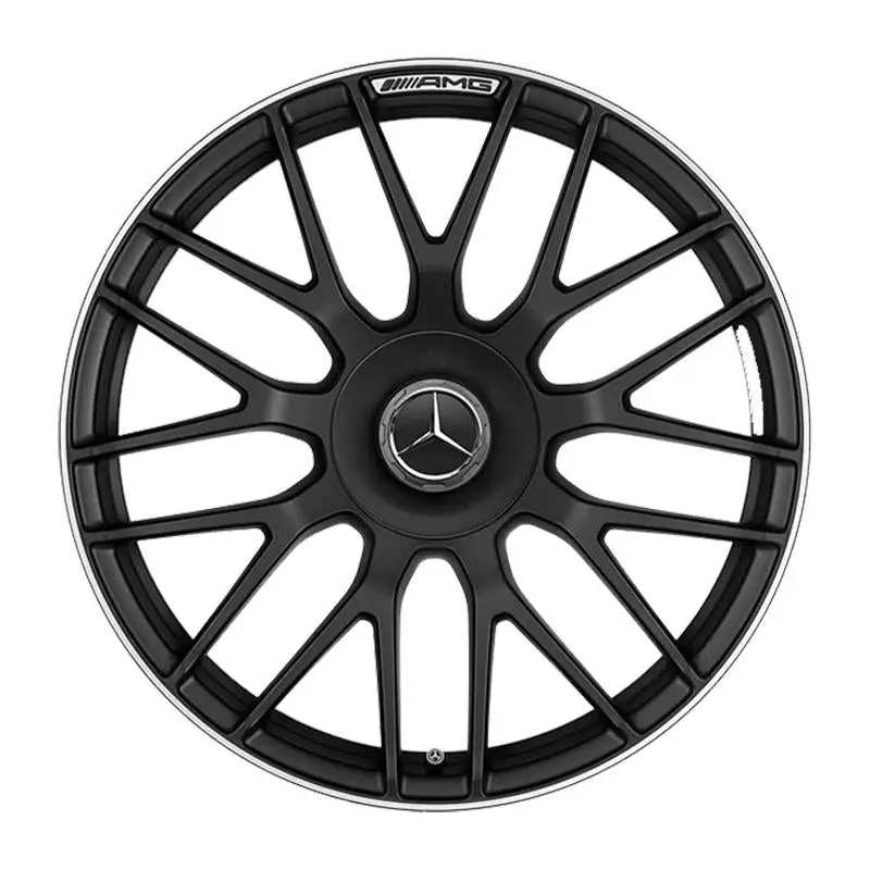 19" Mercedes-Benz C-Class C63 & C63s W205 Amg Forged Oe Complete Wheel Set 1