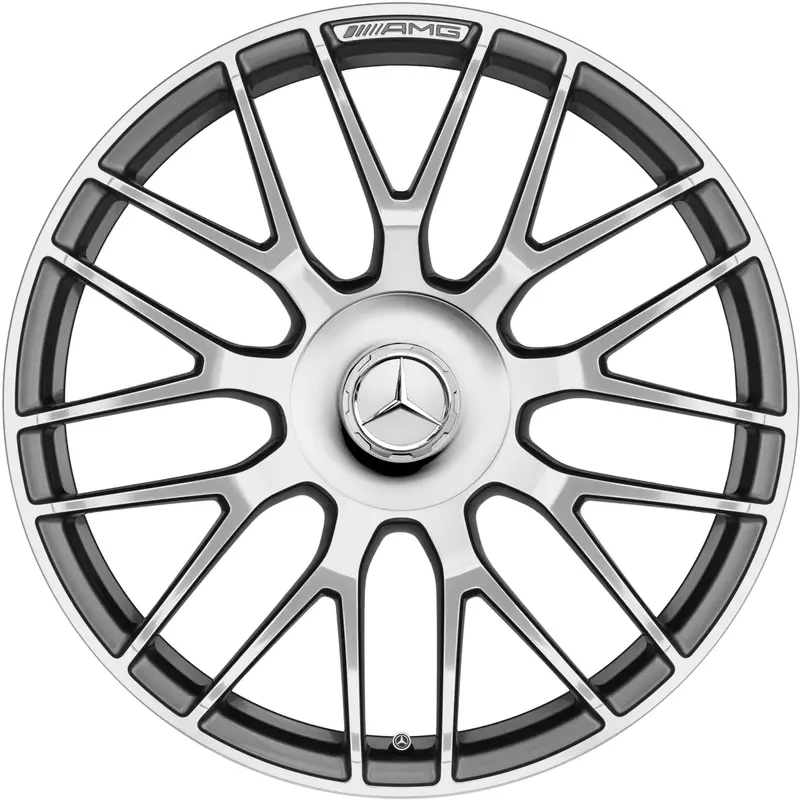 19" Mercedes-Benz C-Class C63 & C63s W205 Amg Forged Oe Complete Wheel Set 1