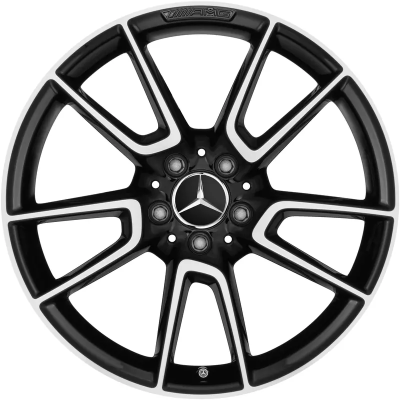 19" Mercedes-Benz C-Class W205 Amg 5 Twin Spoke Oe Wheels 1
