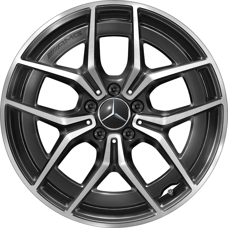 19" Mercedes-Benz C-Class W206 5 Twin Spoke Amg Oe Wheels 1
