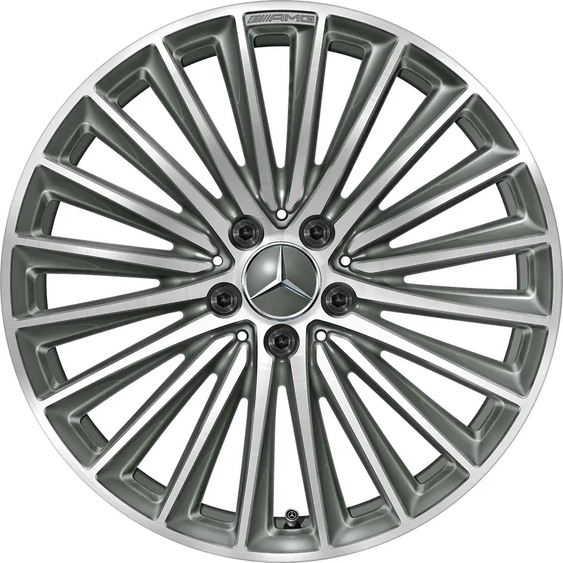 19" Mercedes-Benz C-Class W206 Multi Spoke Amg Oe Wheels 1