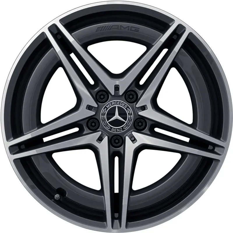 19" Mercedes-Benz Eqc N293 5 Twin Spoke Oe Wheels 1