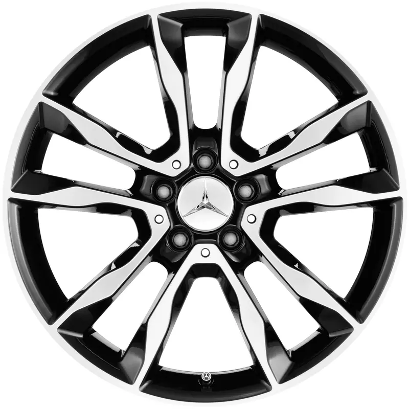 19" Mercedes-Benz Gla-Class 5 Twin Spoke Oe Wheels 1