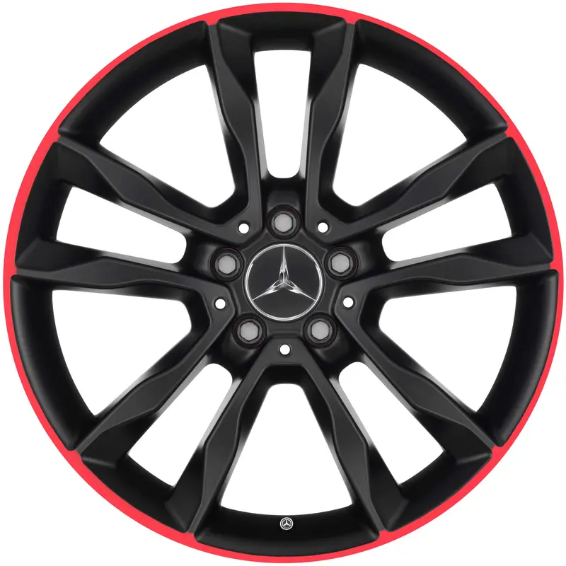 19" Mercedes-Benz Gla-Class 5 Twin Spoke Oe Wheels Set 1