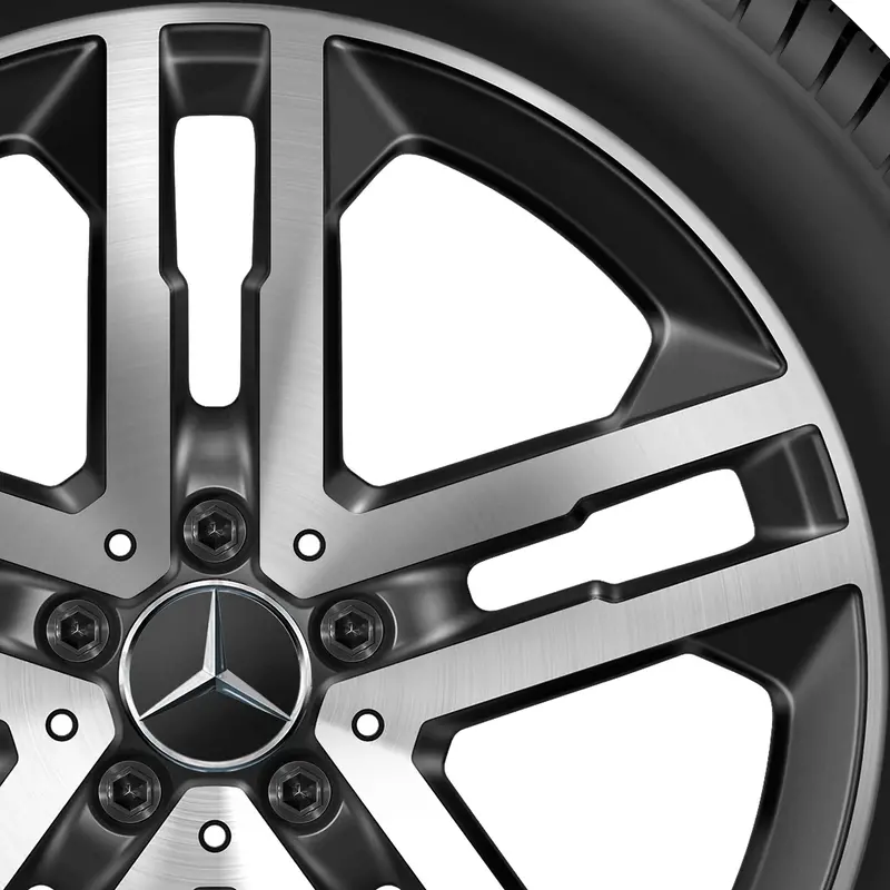 19" Mercedes-Benz Glb-Class 5 Spoke Oe Wheels 2