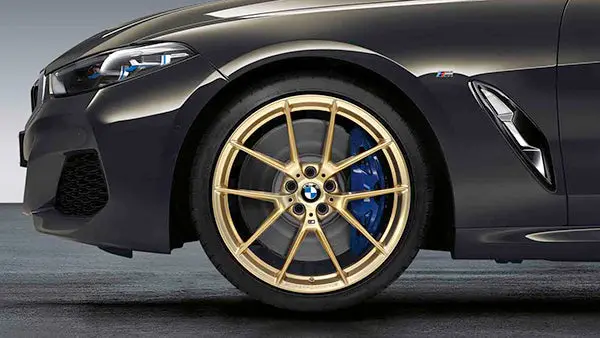 19"+20” Bmw M3 / M4 763M Frozen Gold M Performance Oe Forged Wheelset 1