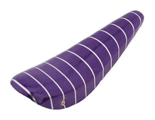 20" Banana Saddle Sparkle/Purple W/Silver Strp. 1