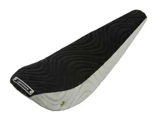 20" Banana Saddle Velour Black/White. 1