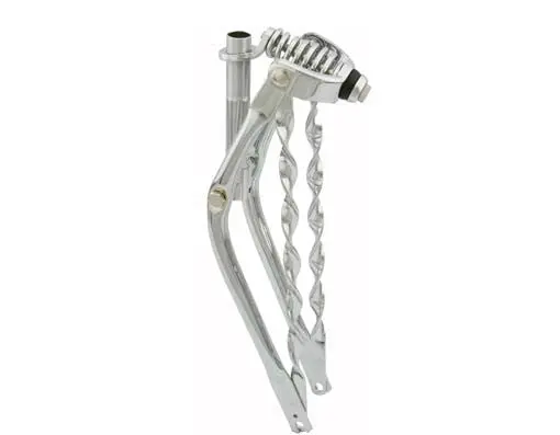 20" Classic Spring Fork 1" W/Twisted Bars Chrome. 1