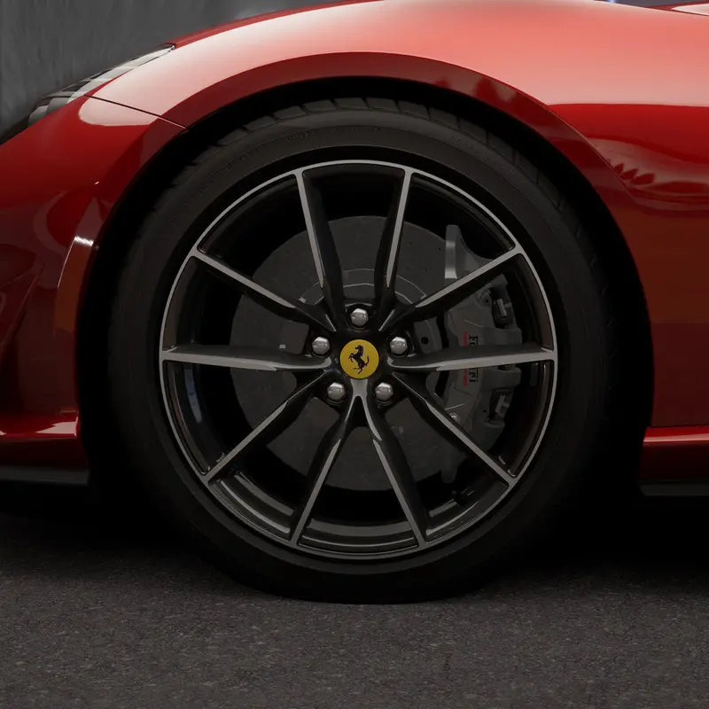 20" Ferrari 812 Gts Forged Wheels 3
