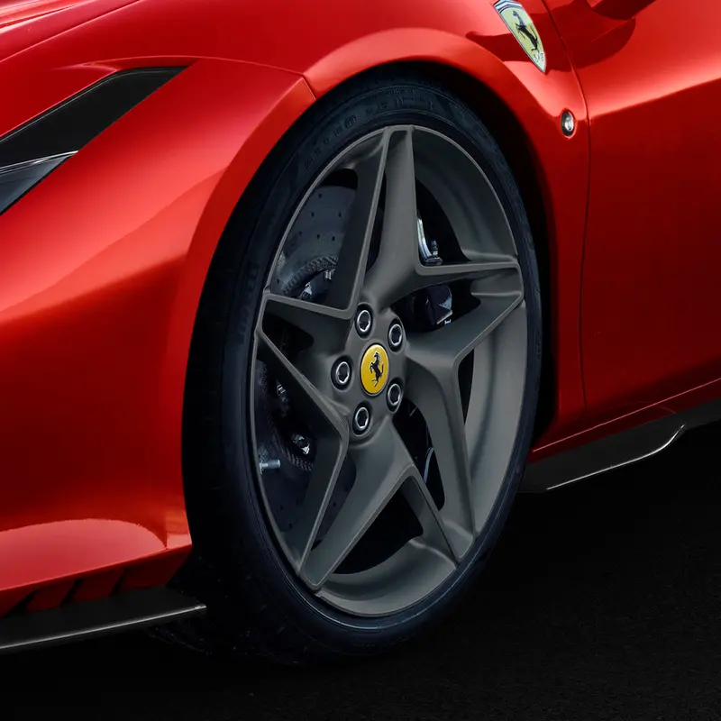20" Ferrari F8 Tributo Forged Wheels 3