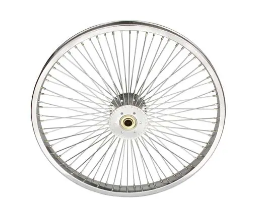 20" Hollow-Hub Steel Bike Wheel 72 Spoke 1