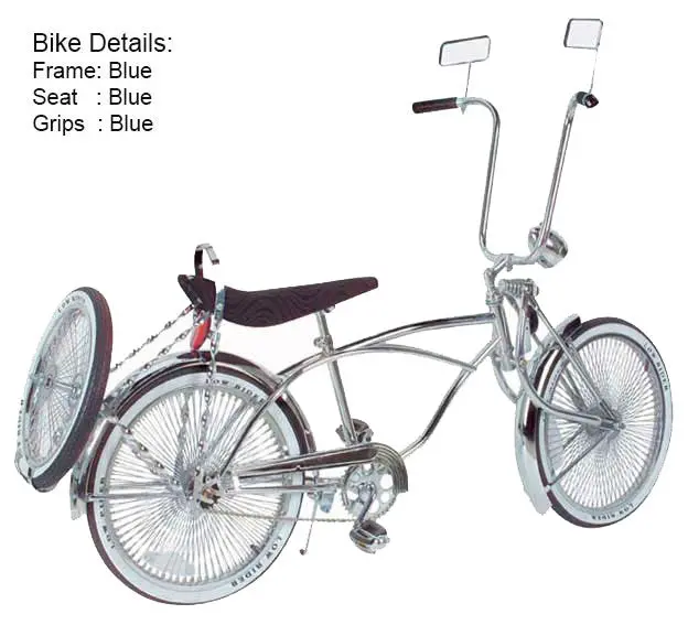 20" Lowrider Bike 536-3 4