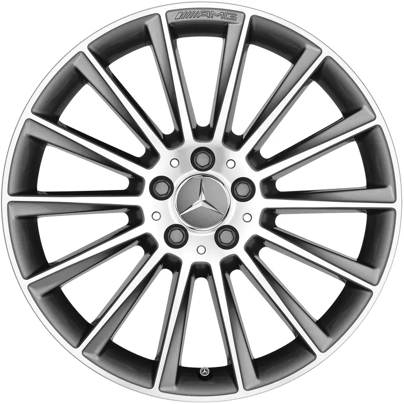 20” Mercedes-Benz E-Class Amg Multi-Spoke Oe Complete Wheels Set 1
