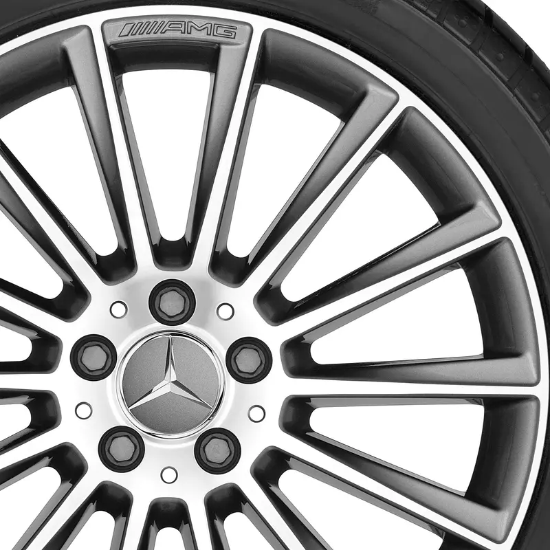 20” Mercedes-Benz E-Class Amg Multi-Spoke Oe Complete Wheels Set 2