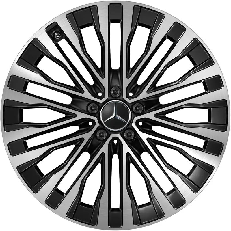 20” Mercedes-Benz S-Class 10 Double Spoke Oe Complete Wheel Set 1