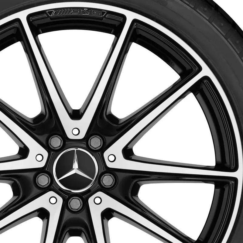 20” Mercedes-Benz S-Class Amg 10-Spoke Oe Complete Wheel Set 2