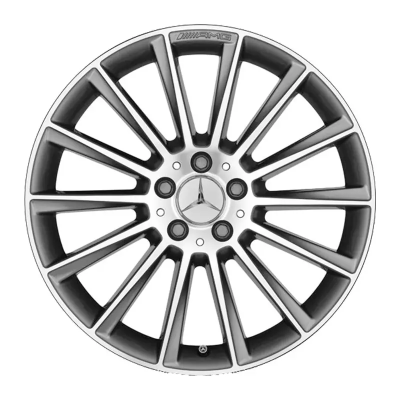 20” Mercedes-Benz S-Class Amg Multi-Spoke Oe Complete Wheel Set 1