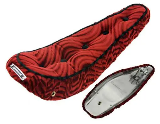 20" Polo Saddle W/Button Red. 1