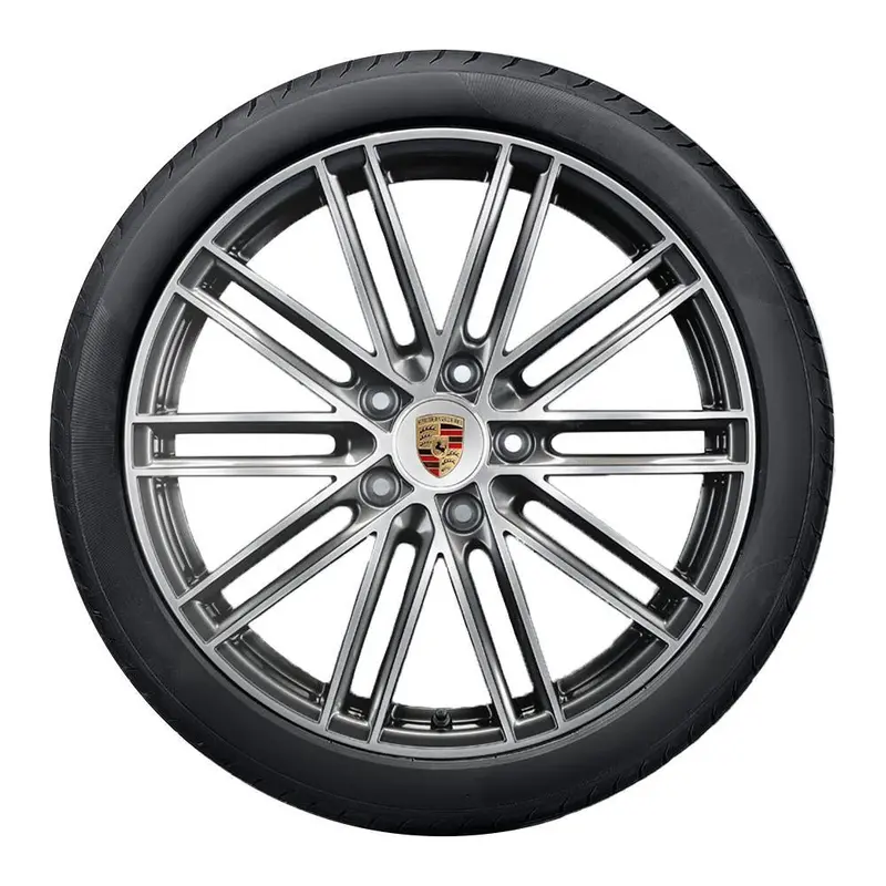 20” Porsche 718 Boxster / Cayman 911 Turbo Oe Complete Wheel Set 1