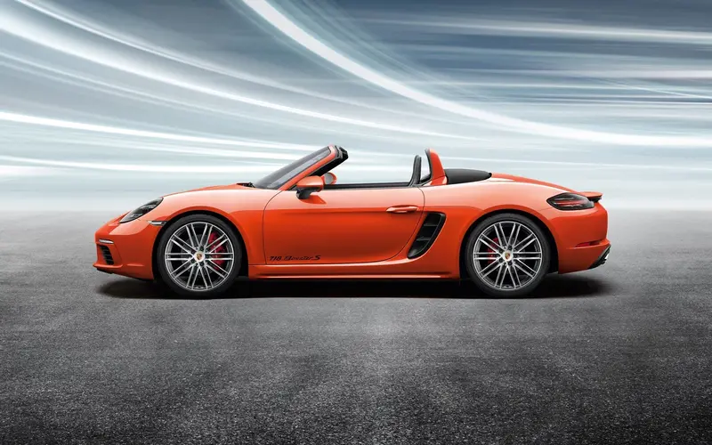 20” Porsche 718 Boxster / Cayman 911 Turbo Oe Complete Wheel Set 2
