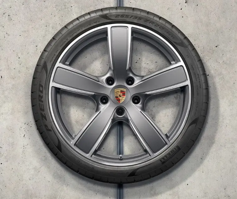 20” Porsche 718 Boxster / Cayman Carrera Sport Oe Complete Wheels Set 1