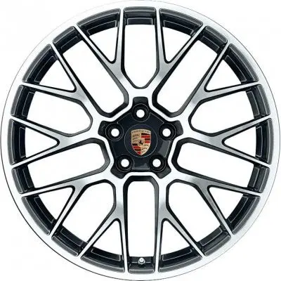 20” Porsche Macan Rs Spyder Design Oe Complete Wheel Set 2