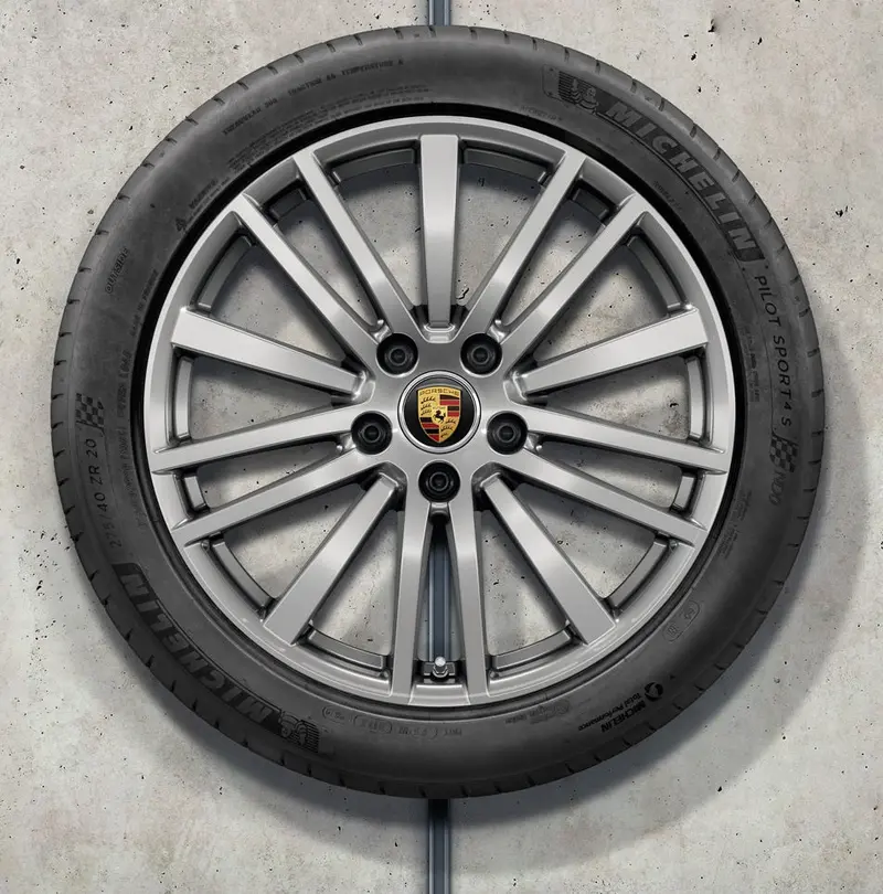 20" Porsche Panamera Design Oe Complete Wheel Set 1