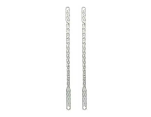 20" Square Twisted Bars Spring Fork Chrome. 1