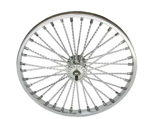 20" Steel Front Bike Wheel Twisted 36 Spoke 1