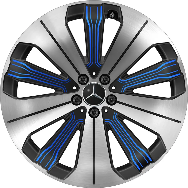 21" Mercedes-Benz Eqs V297 5 Spoke Oe Wheels 1