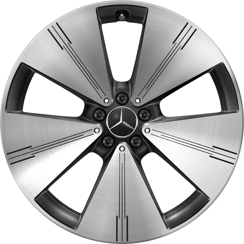 21" Mercedes-Benz Eqs V297 5 Spoke Oe Wheels 1