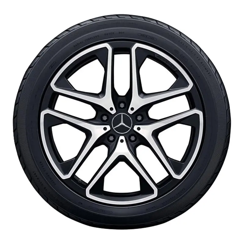 21” Mercedes-Benz G-Class Amg 5-Twin-Spoke Oe Complete Wheel Set 1