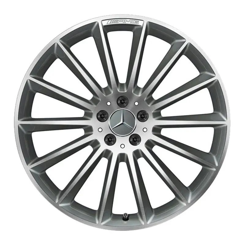 21” Mercedes-Benz Gle Amg Multi-Spoke Oe Complete Wheel Set 1