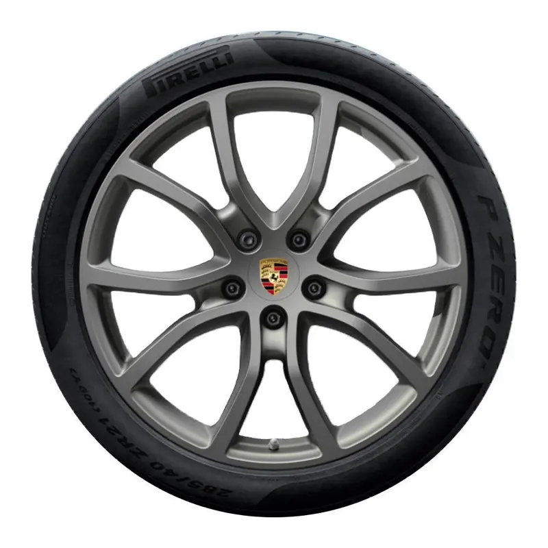 21” Porsche Cayenne Exclusive Design Oe Complete Wheels Set 1