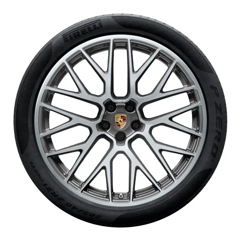 21” Porsche Macan Rs Spyder Design Oe Complete Wheel Set 1