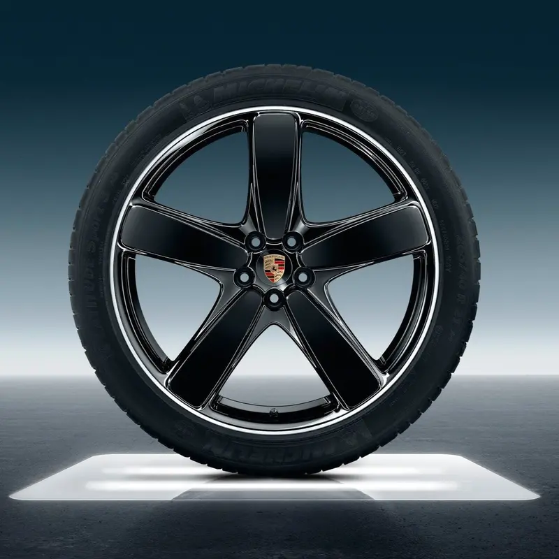 21” Porsche Macan Sport Classic Design Oe Complete Wheels Set 1