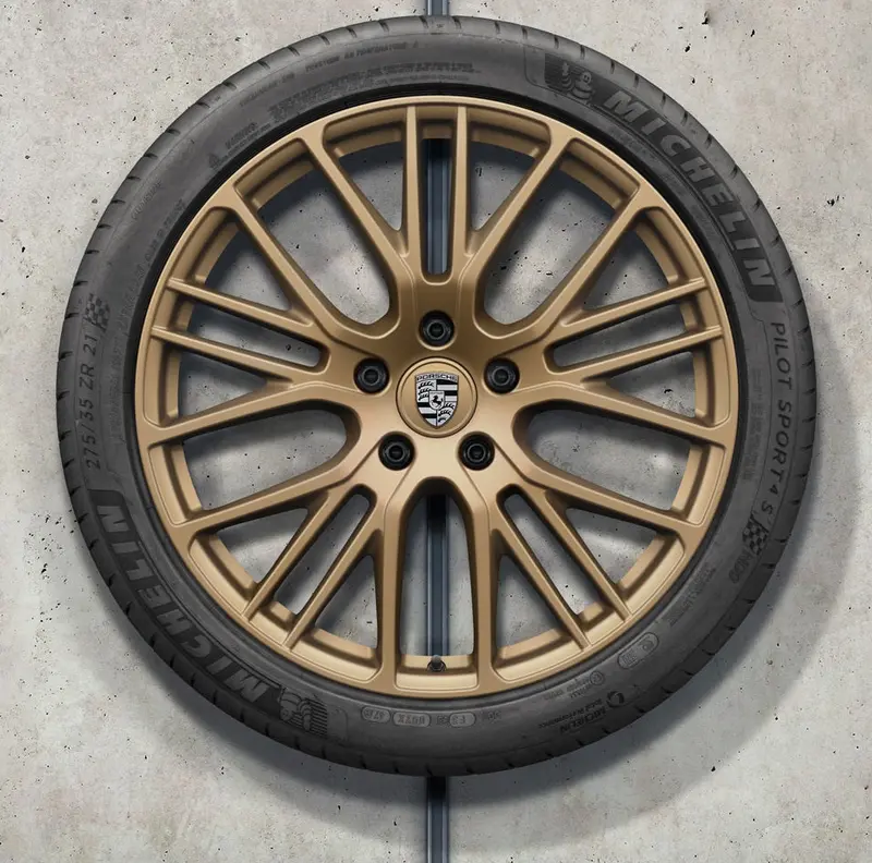 21" Porsche Panamera Exclusive Design Sport Complete Wheels Set 1