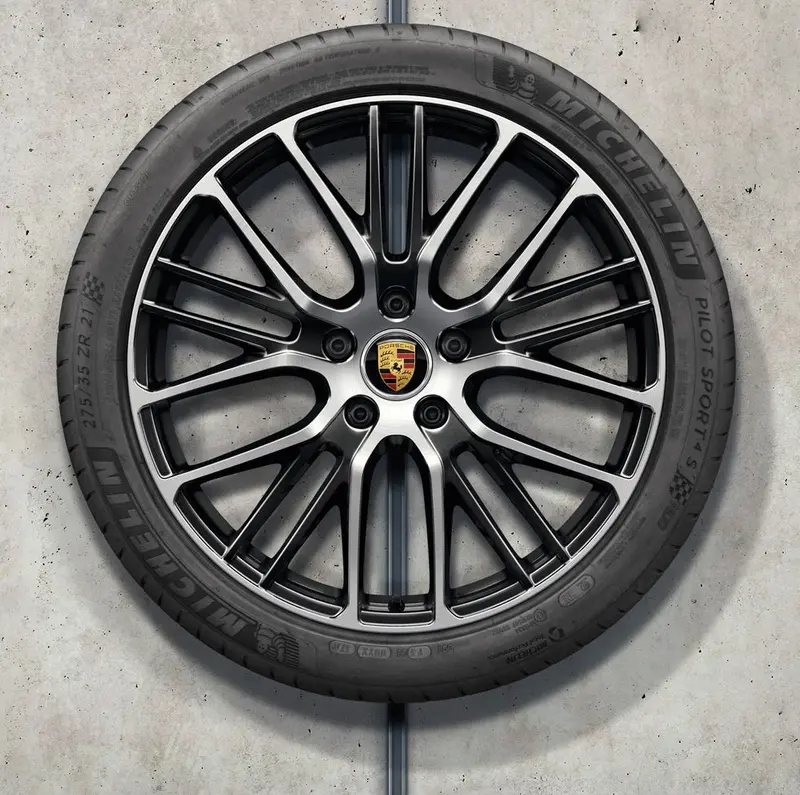 21” Porsche Panamera Exclusive Design Sport Oe Complete Wheels Set 1