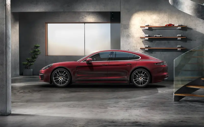 21” Porsche Panamera Exclusive Design Sport Oe Complete Wheels Set 2