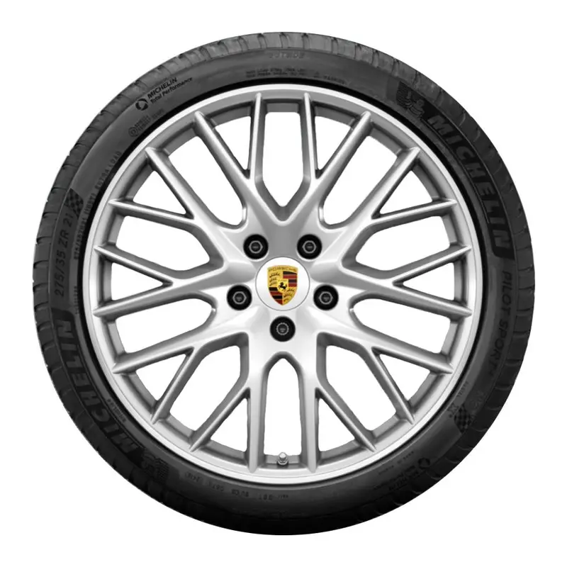 21” Porsche Panamera Sport Design Oe Complete Wheel Set 2