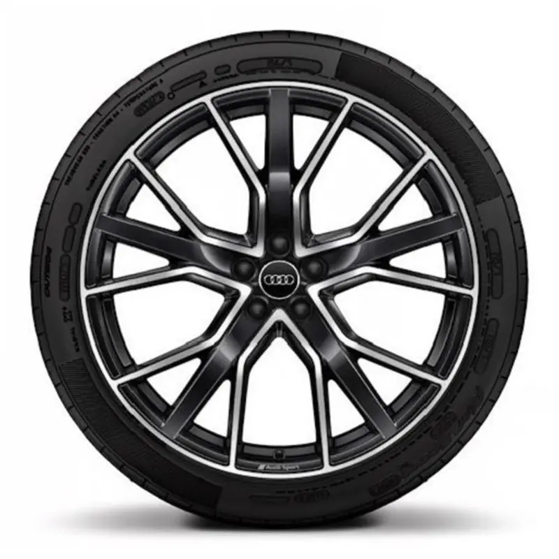 22” Audi Q8 Oem Complete Wheel Set 1